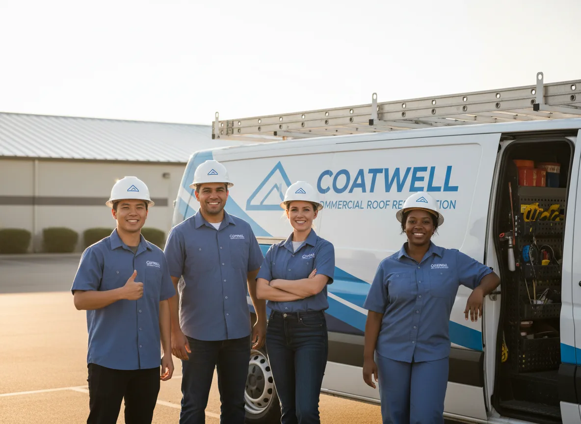 Commercial roof coating company in Kaplan, LA